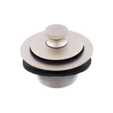 1-1/4" (1-3/8") Lift/ Turn Heavy Brass Tub Drain- PVD Pearl Nickel