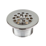 1-1/2" Gerber Style Bath Drain w/ Strainer- Chrome Plated - SBD-CP