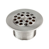 1-1/2" Gerber Style Bath Drain w/ Strainer- PVD Satin Chrome