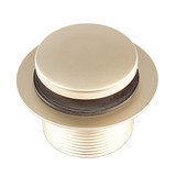 1-1/2" Toe Touch Bath Drain w/ 3/8" Stem- PVD Pearl Nickel