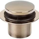 1-1/4" Toe Touch Bath Drain w/ 3/8" Stem- Polished Nickel