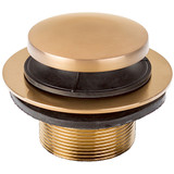 1-1/4" Toe Touch Bath Drain w/ 3/8" Stem- Satin Bronze