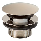 1-1/2" Moderno Mushroom Toe Touch Drain- PVD Polished Nickel