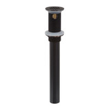 1-1/4"x 12" Comm. Lavatory Grid Drain w/ O.F.- All Oil Rubbed Bronze