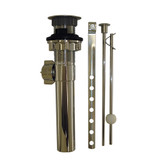 1-1/4" Pop-up Plastic Basin Drain- Chrome Plated