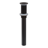 1-1/4"x 12" Comm. Lavatory Grid Drain No O.F.- All Oil Rubbed Bronze