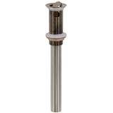 1-1/4"x12" Flip Lavatory Drain w/ O.F -All PVD Stainless Steel