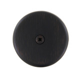 1-Hole Overflow Face Plate w/ Screw - Oil Rubbed Bronze