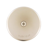 1-Hole Overflow Face Plate w/ Screw - PVD Pearl Nickel