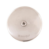 1-Hole Overflow Face Plate w/ Screw - PVD Stainless Steel