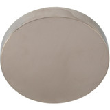 Round Overflow Face Plate w/ Concealed Screw - PVD Satin Nickel