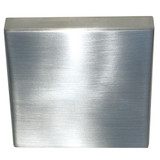 Square Overflow Face Plate w/ Concealed Screw - PVD Satin Nickel