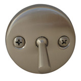 Overflow Trip Lever Face Plate w/ Screws-PVD Stainless Steel