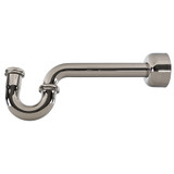 1-1/4" 17 Ga P-Trap w/ Box Flange- PVD Polished Nickel