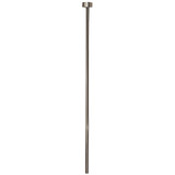 3/8" OD X 20" Corrugated Closet Riser w/ Nut- PVD Satin Nickel
