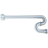 1-1/2" 17 Ga S-trap w/ Flange- PVD Satin Nickel