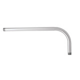 1/2" IPS X 15" Rain Style Shower Arm - PVD Stainless Steel