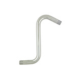 1/2" IPS X 10" "S" Style Shower Arm-Chrome Plated