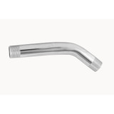 1/2" IPS x 8" Brass Shower Arm- Chrome Plated