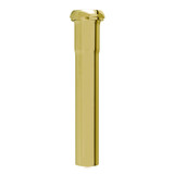 1-1/4" x 8" 17 Gauge Slip Joint Extension- PVD Polished Brass