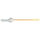 Standard Tank Trip Lever w/ 8" Brass Arm- PVD Pearl Chrome