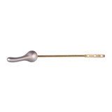 Standard Tank Trip Lever w/ 8" Brass Arm- PVD Pearl Nickel