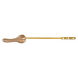 Standard Tank Trip Lever w/ 8" Brass Arm- PVD Satin Bronze