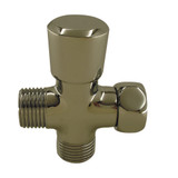 Brass Shower Diverter Valve (Button Type )- Chrome Plated