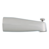 9" Long Tub Spout w/ Nose Diverter- Chrome Plated - LTSND1-CP