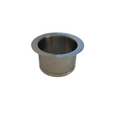 Deep Metal Disposal Flange - PVD Satin Nickel