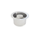 ISE Disposal Flange & Stopper For Thick Sinks- Chrome Plated
