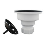 Deep Duo Basket Strainer - Oil Rubbed Bronze