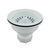 Deep Duo Basket Strainer - White