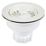 Designer Series Duo Basket Strainer - White