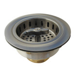 Brass Spin & Seal Basket Strainer- PVD Stainless Steel