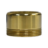 Dual Thread Slotted Faucet Aerators- 2.5 GPM - PVD Polished Brass