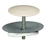 2" OD Heavy Faucet Hole Cover -Biscuit