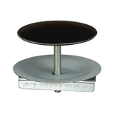 2" OD Heavy Faucet Hole Cover - Flat Black