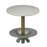 2" OD Heavy Faucet Hole Cover - White