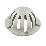 Aluminum Dome Strainer for CI/PVC Floor Sink