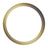 4" Cleanout and Drain Ring- Polished Brass