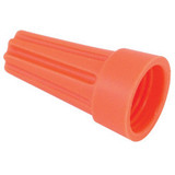 Orange Plastic Wire Nut (1pc = 100 nuts) (#73B. 14-22 Gauge)