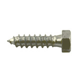 3/8" x 1-1/2" Hex Head Lag Screw (Zinc Plated)