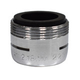 2.2gpm Dual Threaded Slotted Faucet Aerators - Chrome Plated