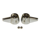 Hot/Cold Canopy Lavatory Handles for Central Brass (523H&C)- Chrome Plated