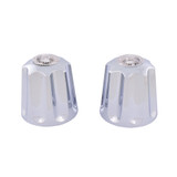 Hot/Cold Handles Gerber 2-handle Faucet 16 pt Short Broach 2-1/2" Height (98900PR)