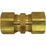 1/2" O.D. Brass Compression Union- Lead Free