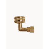 3/8" OD X 3/4" FHT Elbow Fitting with Nut/Ferrule for Whirlpool Dishwashers