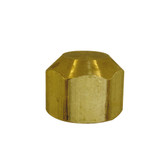 1/2" Flare Brass Cap