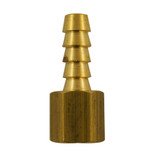 1/8" BARB X 1/8" FPT BRASS HOSE BARB ADAPTER